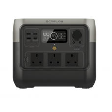 EcoFlow RIVER 2 PRO Portable Power Station - Battery capacity 768Wh, AC Output 800W with surge 1600W, Solar Up To 220w 50v 13A